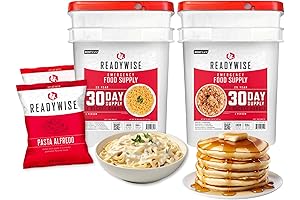 Emergency 30 Day Food Supply Bucket for Survival and Emergency Preparedness