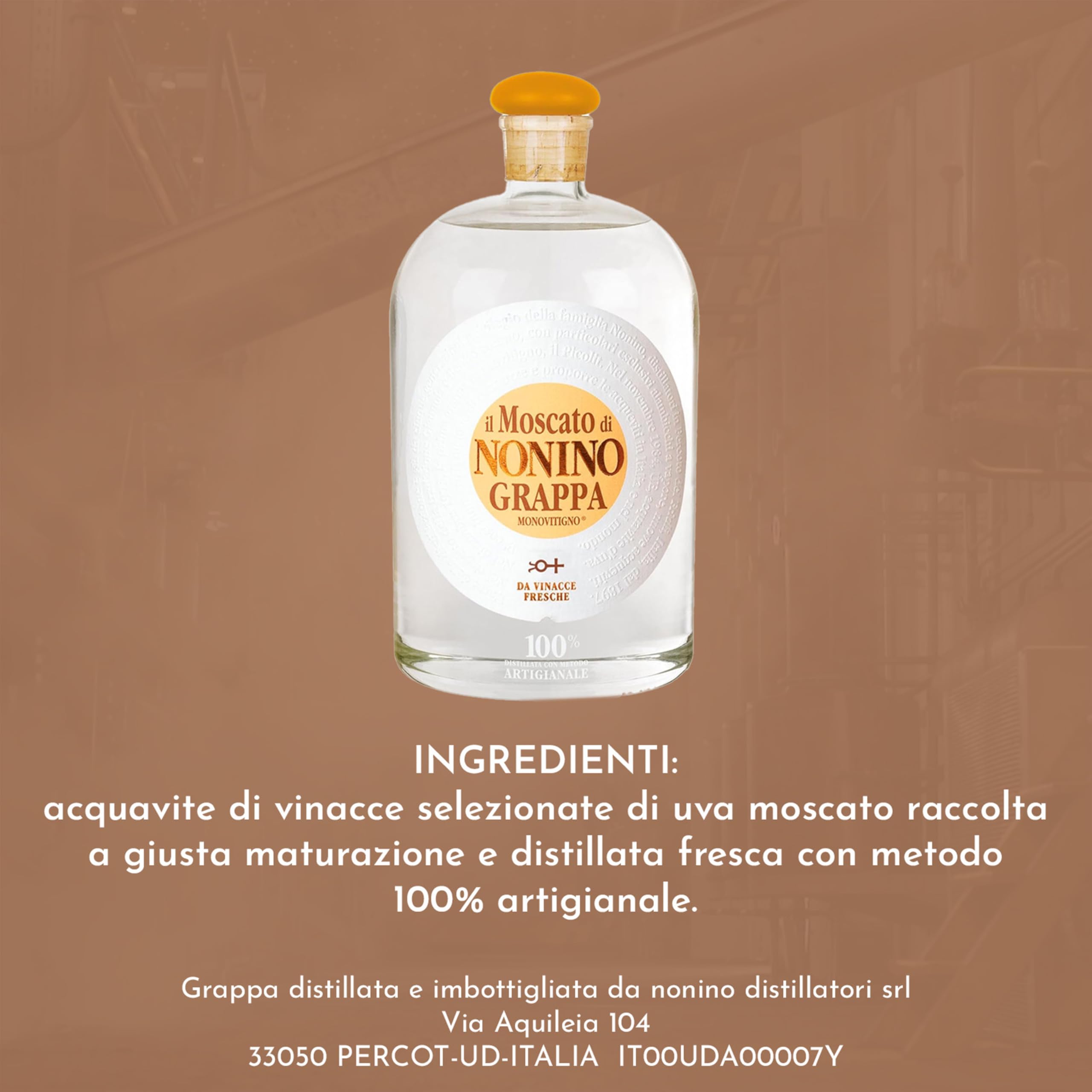 Nonino Grappa Il Moscato Monovitigno XXL (1 x 2 l)