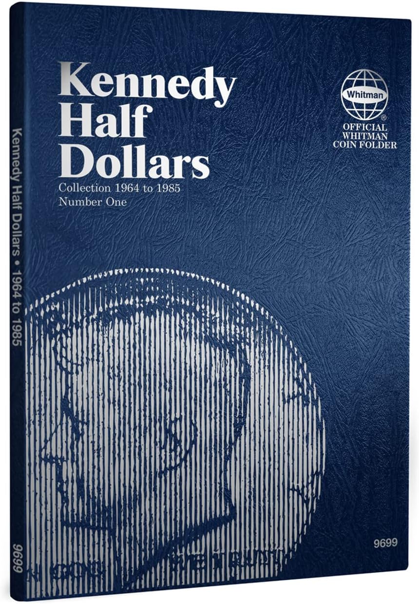 1964-1985 JFK KENNEDY HALF DOLLAR 36 coin Holder TRIFOLD Whitman No 9699 #17