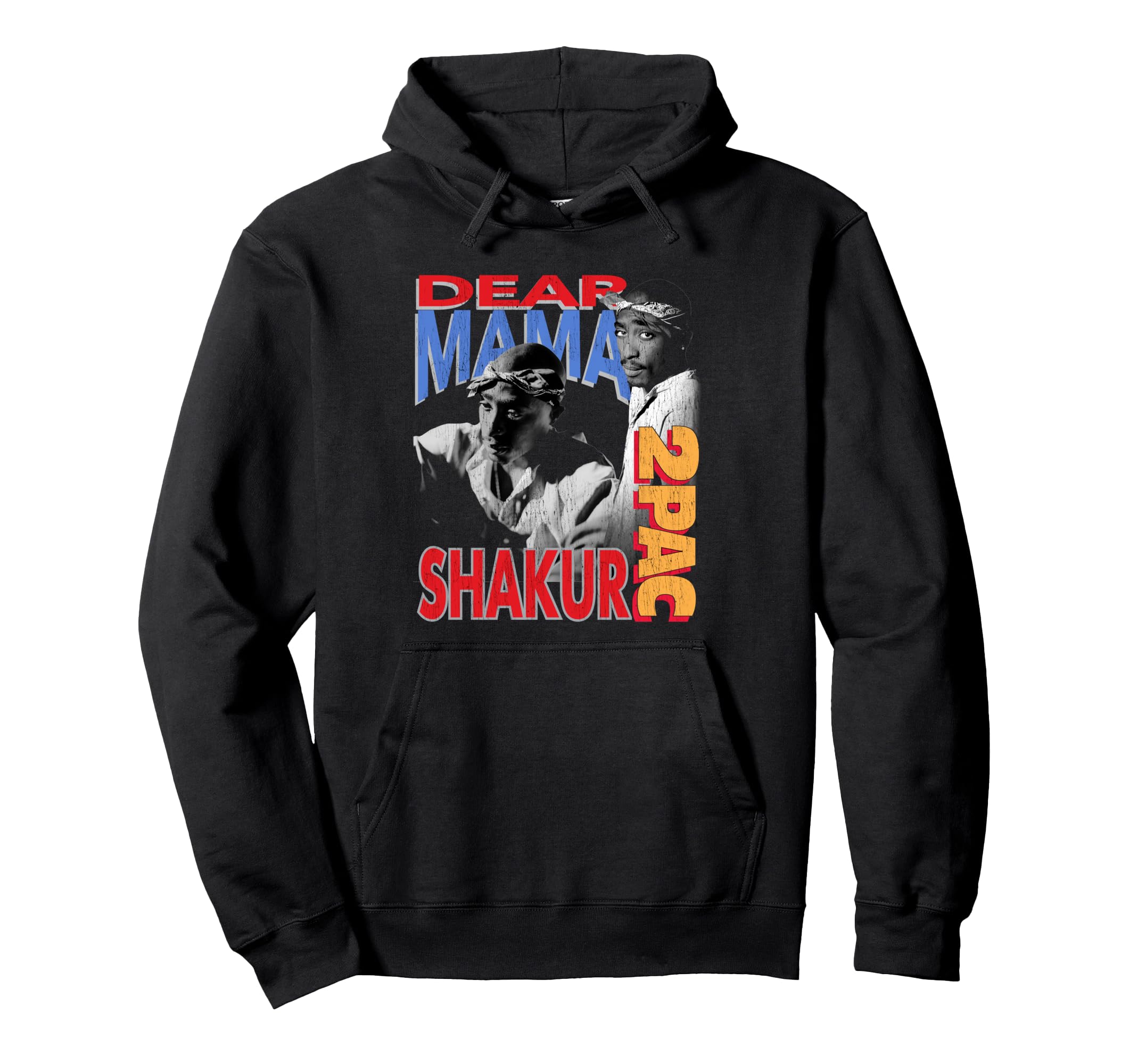 Official Tupac Dear Mama 2PAC Pullover Hoodie