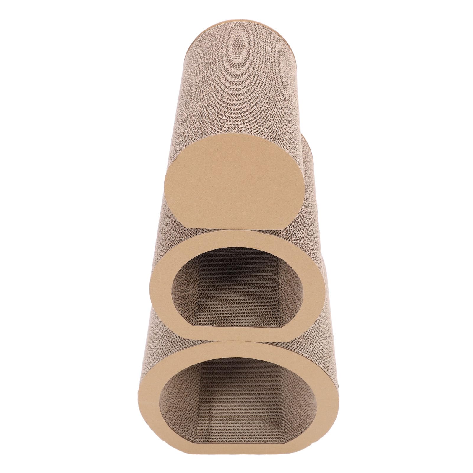 Rascador para Gatos 3 en 1 de cartón, túnel rascador para Gatos de Papel Corrugado con Sala de Descanso y Almohadilla, Tabla rascadora Multifuncional para Que el Gatito juegue, hag