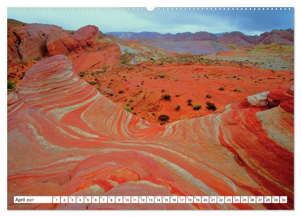 Naturwunder und Nationalparks der amerikanischen Westküste (hochwertiger Premium Wandkalender 2027 DIN A2 quer), Kunstdruck in Hochglanz: Die Schönheit des Wilden Westens (CALVENDO Orte)