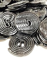 Vista 8 de Ruedas de Regaliz Negro Italiano Caramelos a Granel Colores y Sabores Naturales, Sin OGM 1 Libra