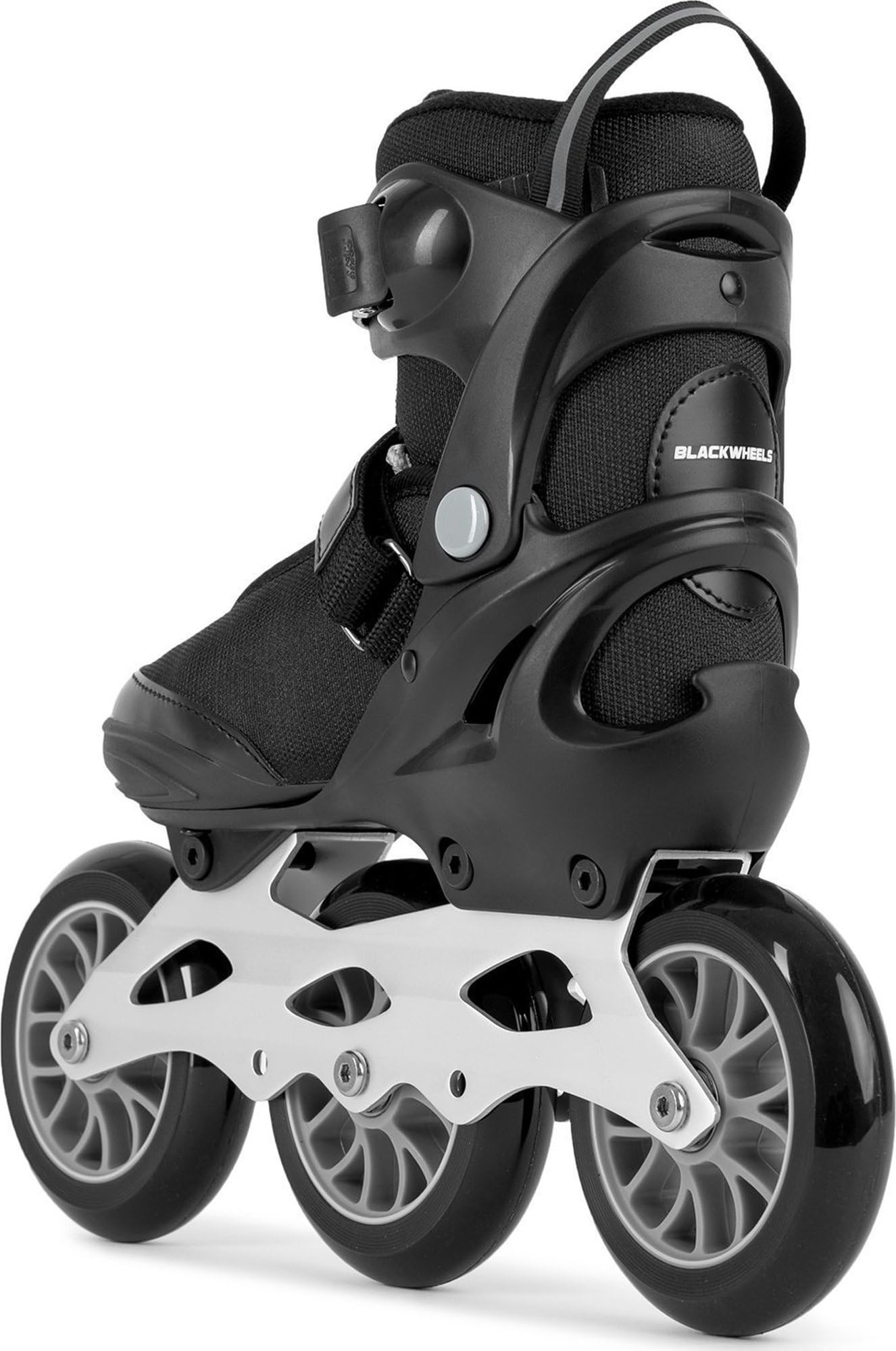 Patines en línea BLACKWHEELS Dynamic de Tres Ruedas con Chasis de Aluminio ABEC-7 One-Step-Adjustment