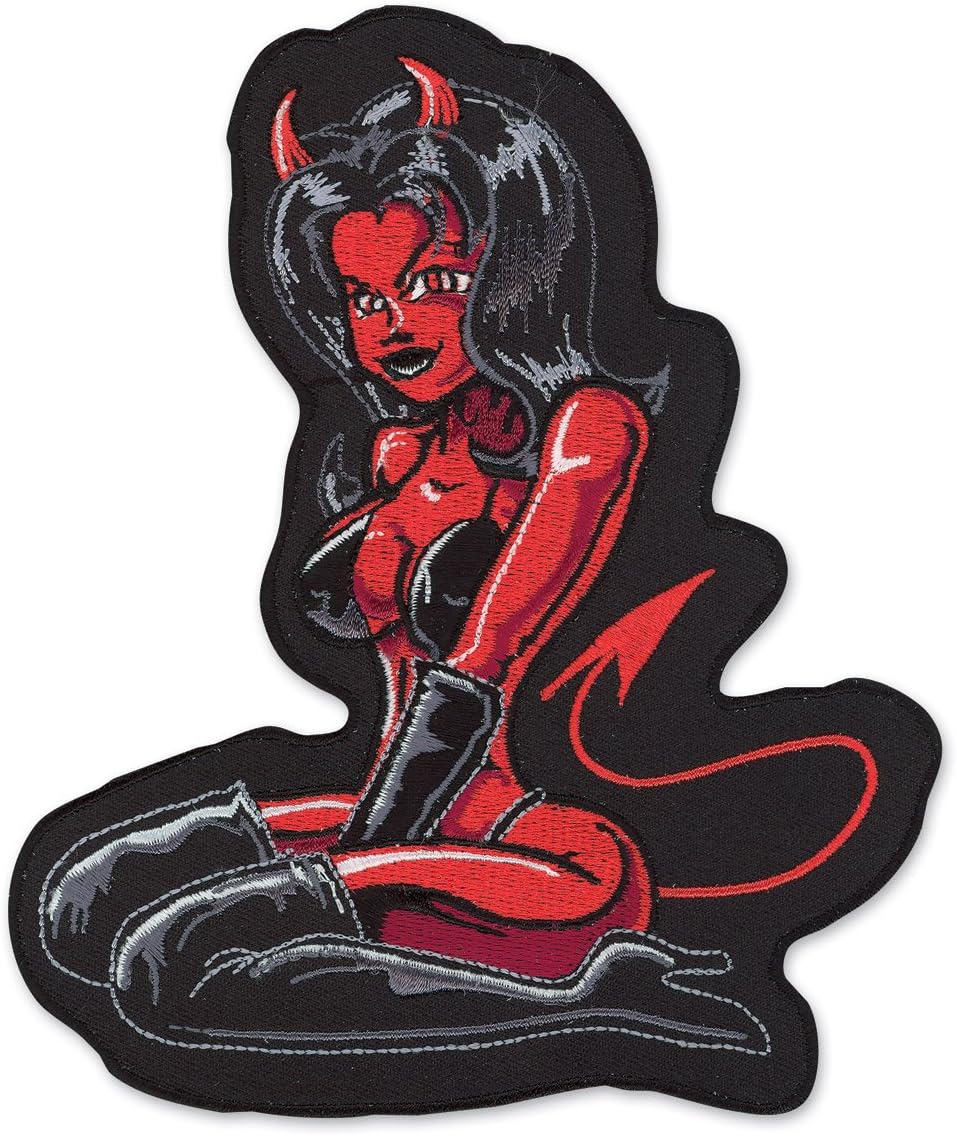 Lethal Thread Decal Devil Girl 6.5x5 Patch LT30017