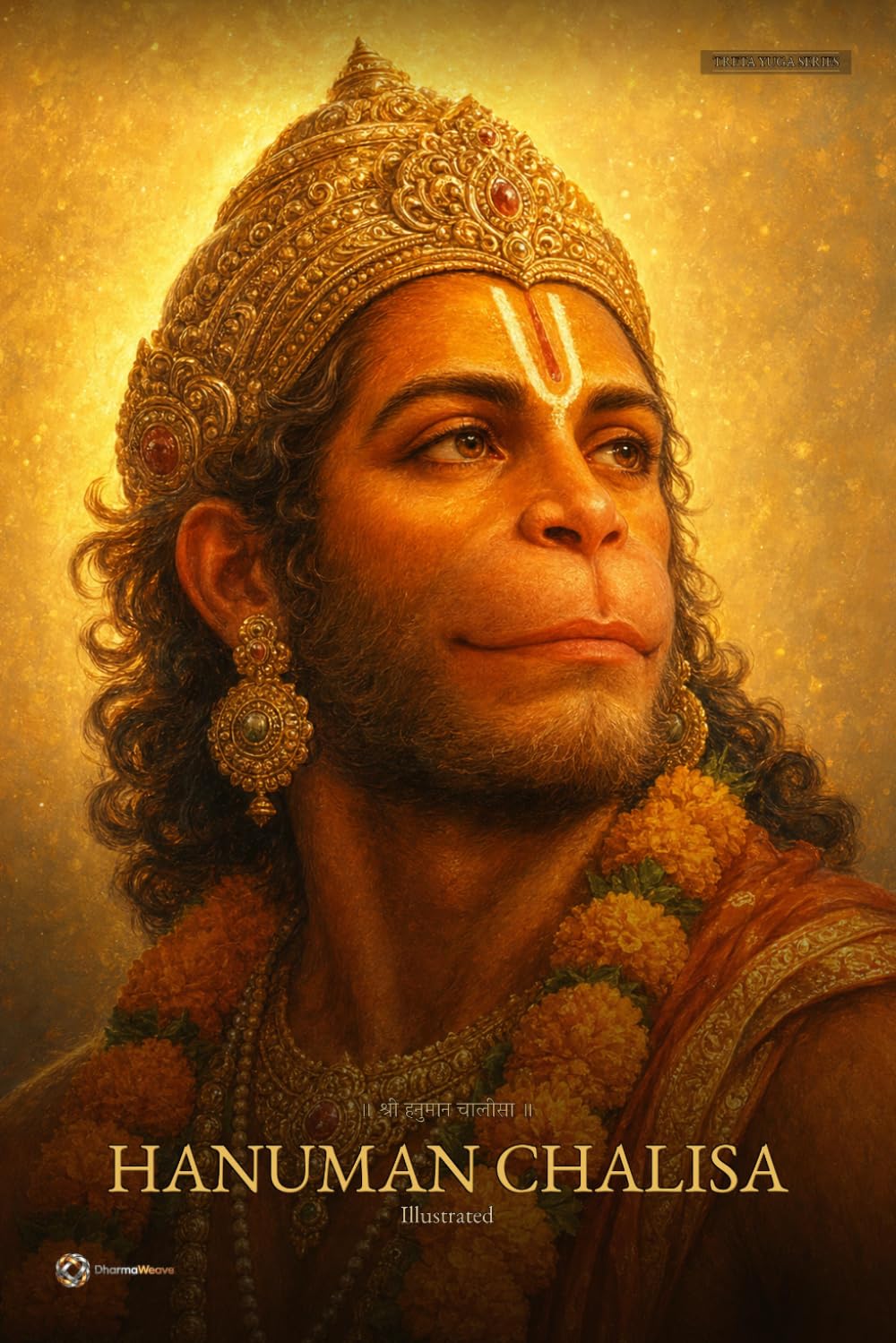 Hanuman Chalisa: Devotional Graphic Novel — Bilingual English & Avadhi Edition (Treta Yuga Series)