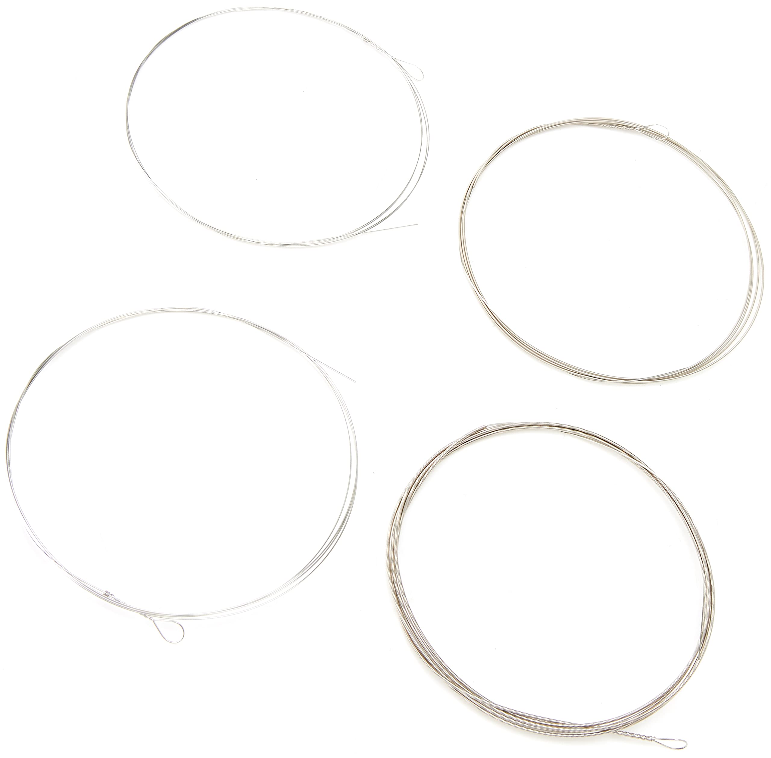 Cordes Pour Banjo Picato 12-36 - Nickel Avec Boucle Irlandaise - Lot De 4 Paires - Fabriqué UK