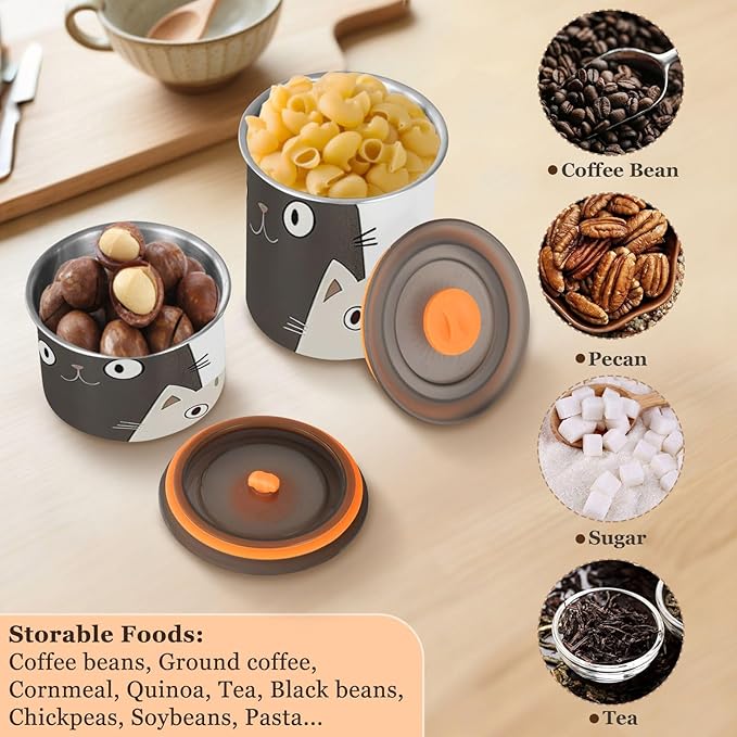 Qilmy Envase de Acero Inoxidable para Café 500ml miniatura 7