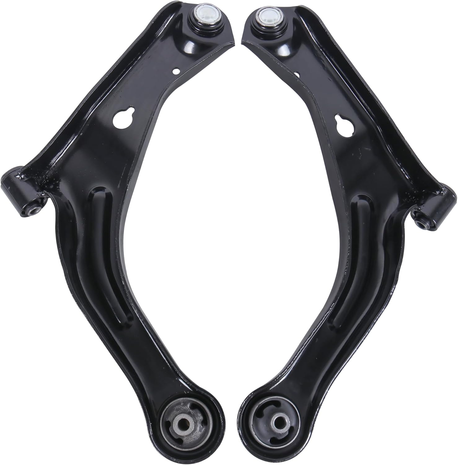 KUIPERAUTO 2PCS Front Lower Control Arm Ball Joint Assembly K80399 K80400 Compatible With 2005-2011 Mazda Tribute Mercury Mariner Compatible With 2004-2012 Ford Escape
