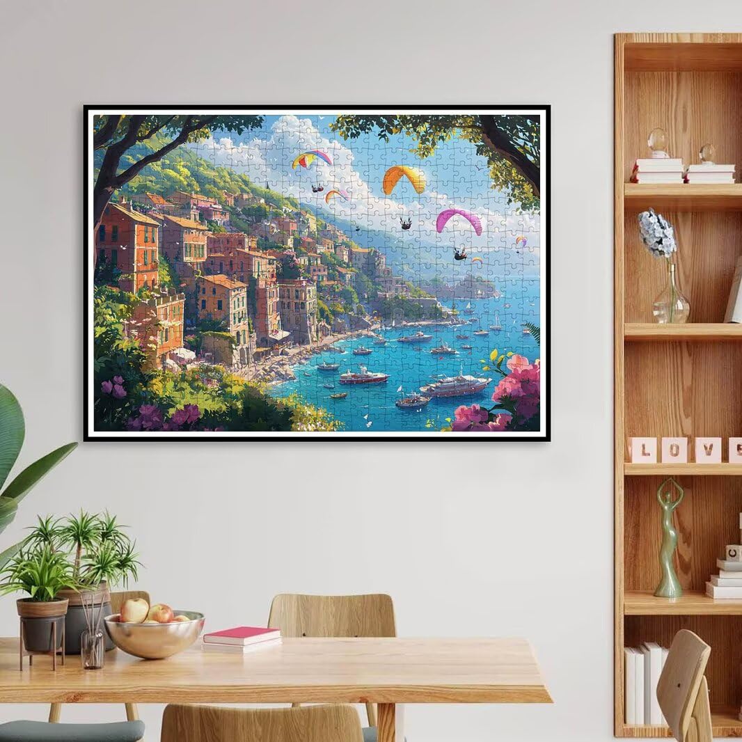 Puzzle 2000 Pezzi, Puzzle Italia per Adulti, 100x71cm, Compact Box -4568