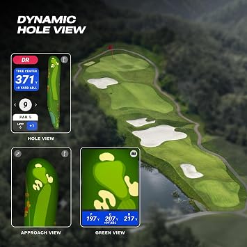 Blue Tees Golf Player Pro GPS Speaker, New 2026 Release, AI Powered Golf Speaker, 42,000+ Courses, Visual, Audible & Hazard Distances,10+ Hour Battery, Magnetic Mount, IP67 Waterproof