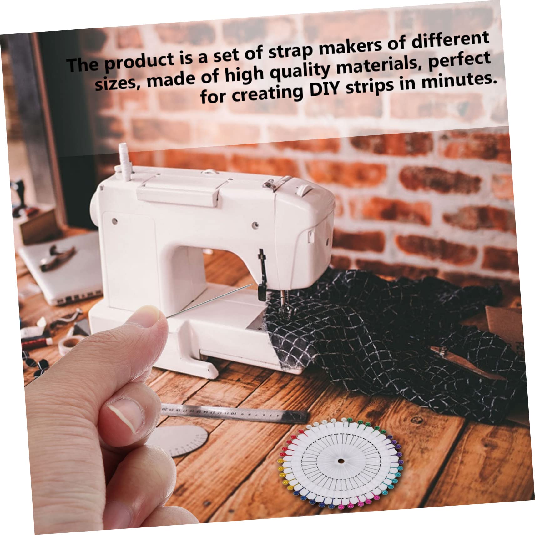 STOBOK 5juegos Herramientas De Coser Para Acolchar Fabricante De Cintas De Tela Herramienta De Coser Para Proyectos De Manualidades y Bricolaje