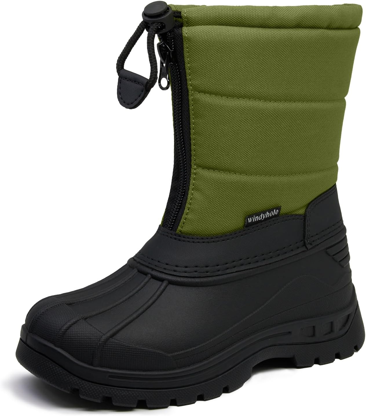 Kids Waterproof Warm Cold Weather Winter Snow Boots for Boys Girls Anti-Slip Insulated Boots