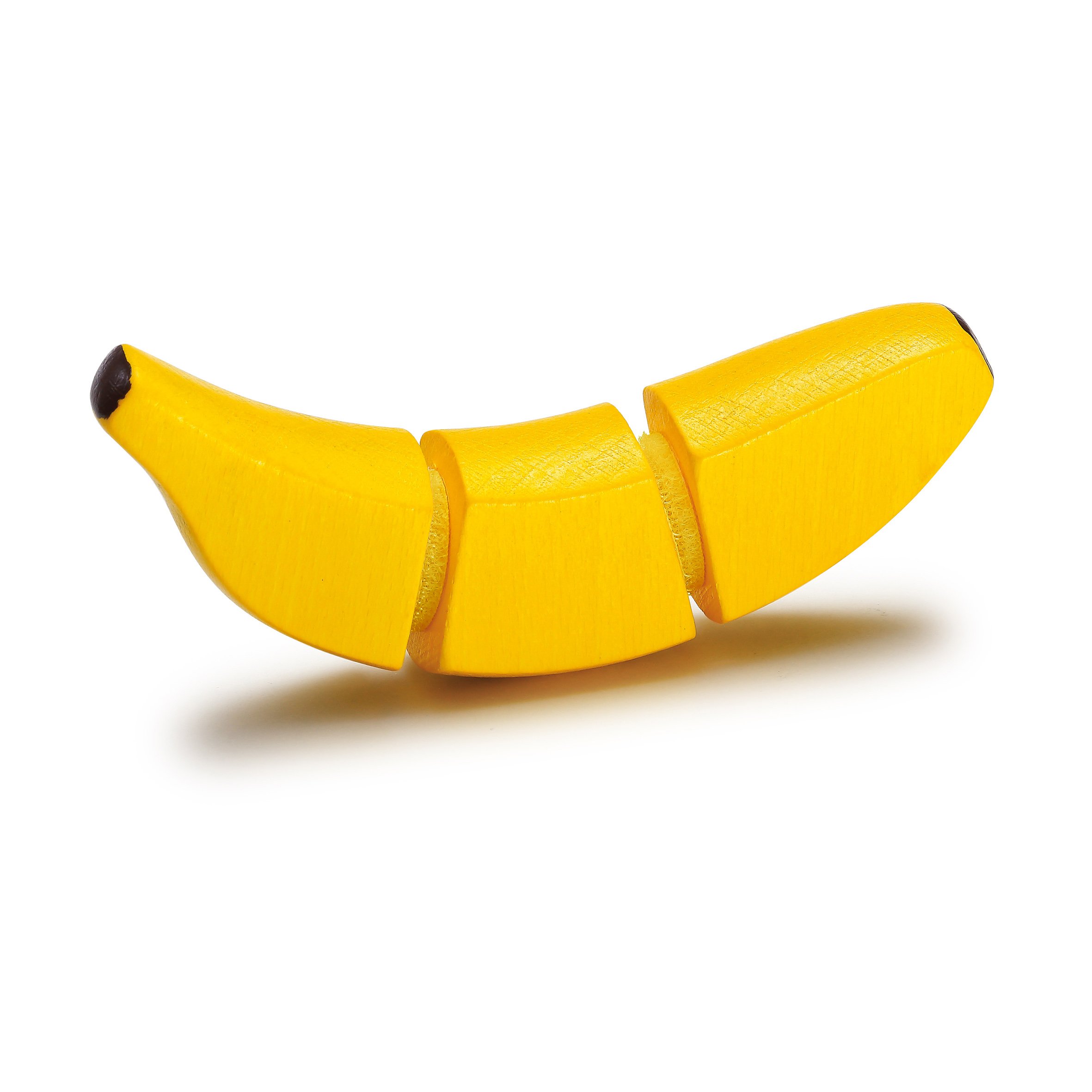 Erzi 12.6 x 5.0 x 2.7 cm Pretend Play Wooden Grocery Shop Merchandize Banana To Cut