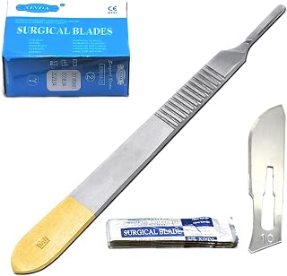 AAProTools 100 Scalpel Blades #10 and includes One Handle #3 Gold