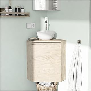 MOB-IN Meuble Lave-Mains d'angle Sorrento + Vasque