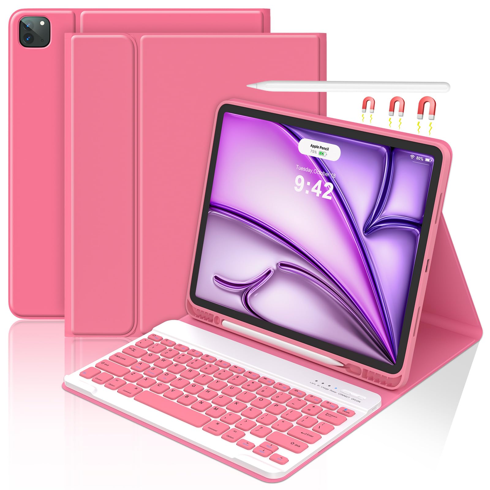 Amazon.co.jp: besky iPad Pro 12.9インチ キーボード付き ケース iPad