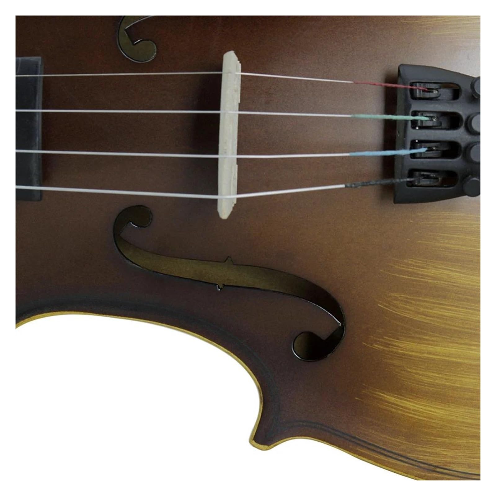 4/4 Skrzypce Akustyczne Vintage Matte Basswood String Instrument Z Futerałem I Akcesoriami Do Smyczka Instrumenty Strunowe Skrzypcowe