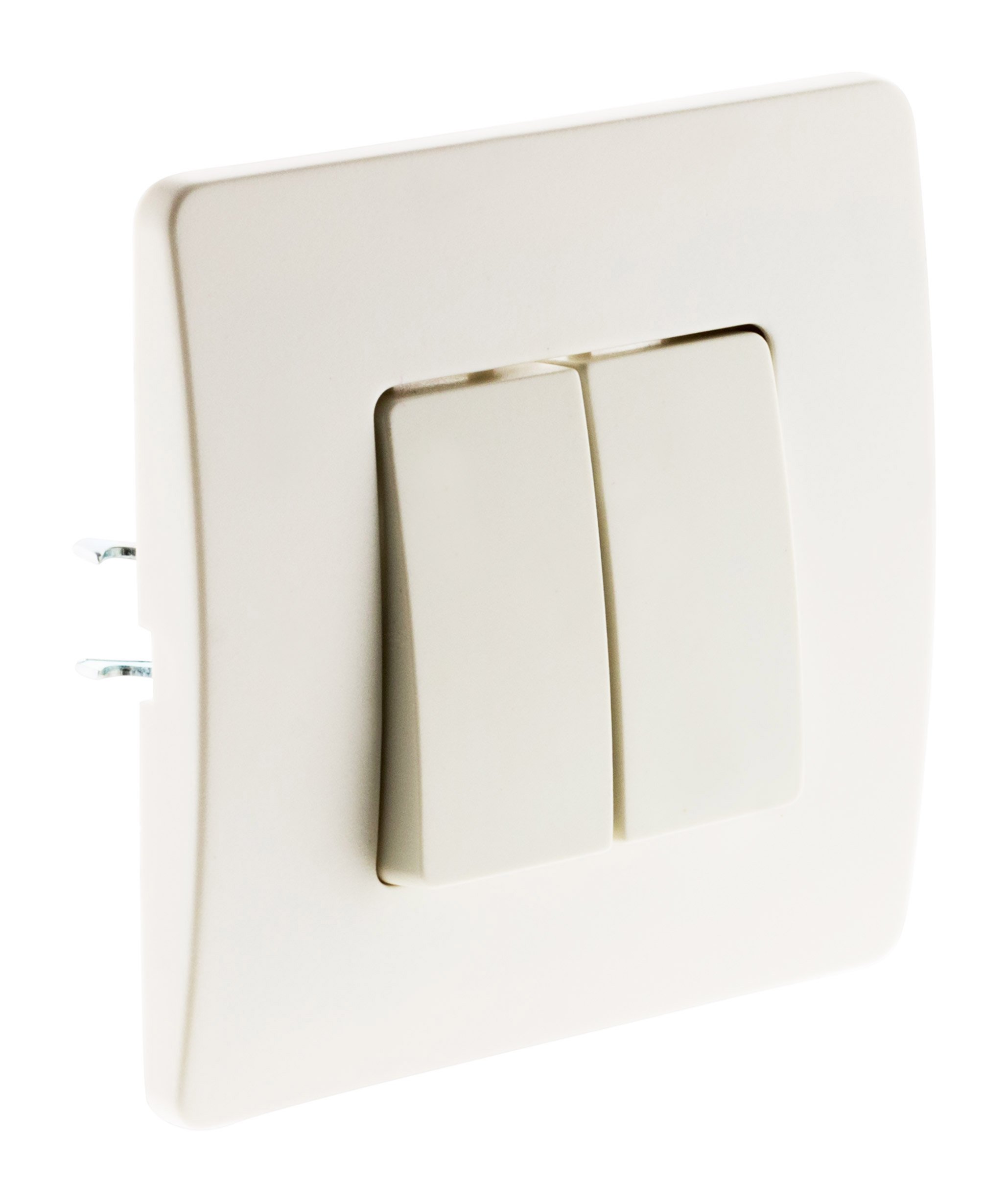 Acova Venus Double Two-Way Auto Terminals White