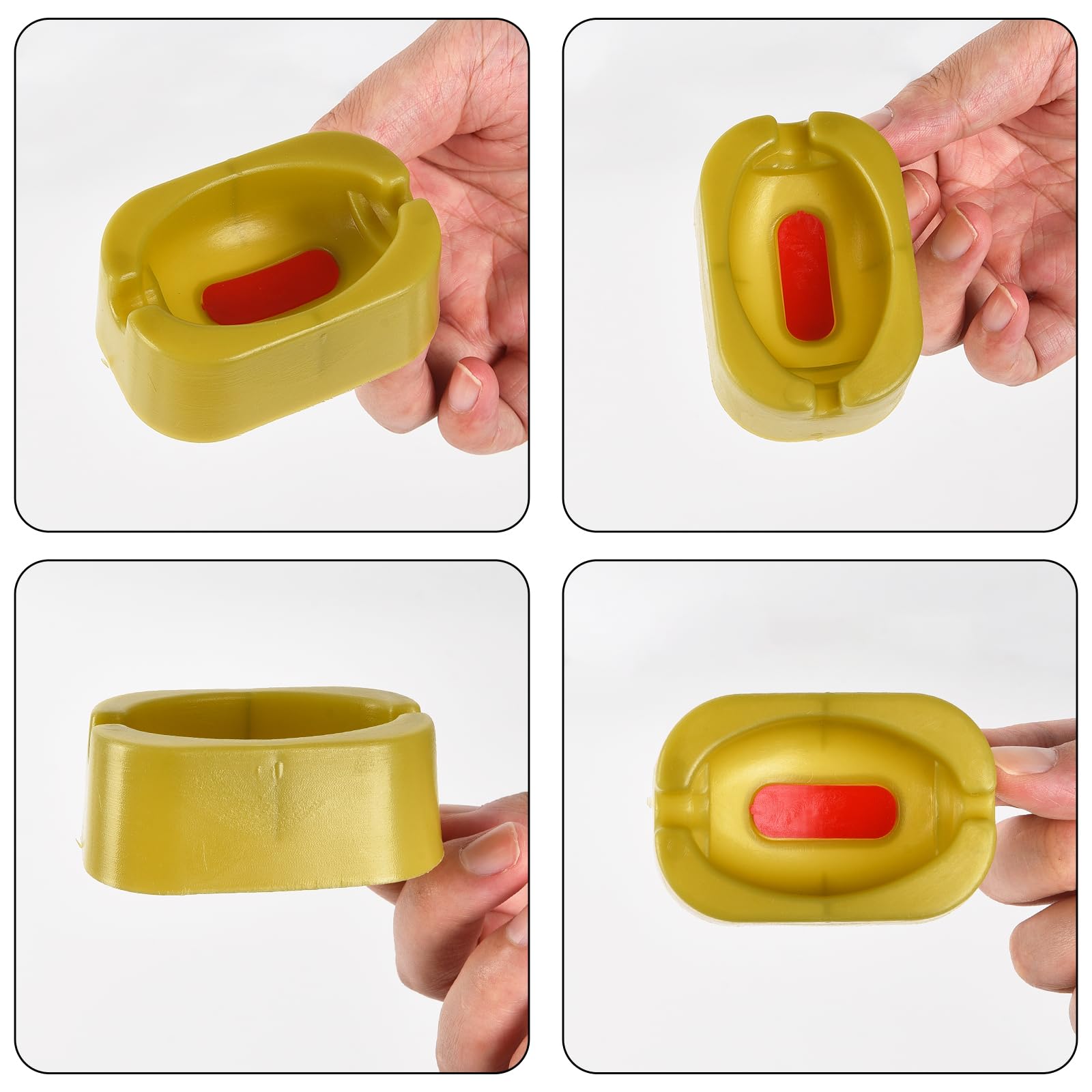 Alimentatori Metod Piatti Per Pesca Alla Carpa Orange 30 Gr - 100 Gr Con Stampo A Pressa - Foto 5