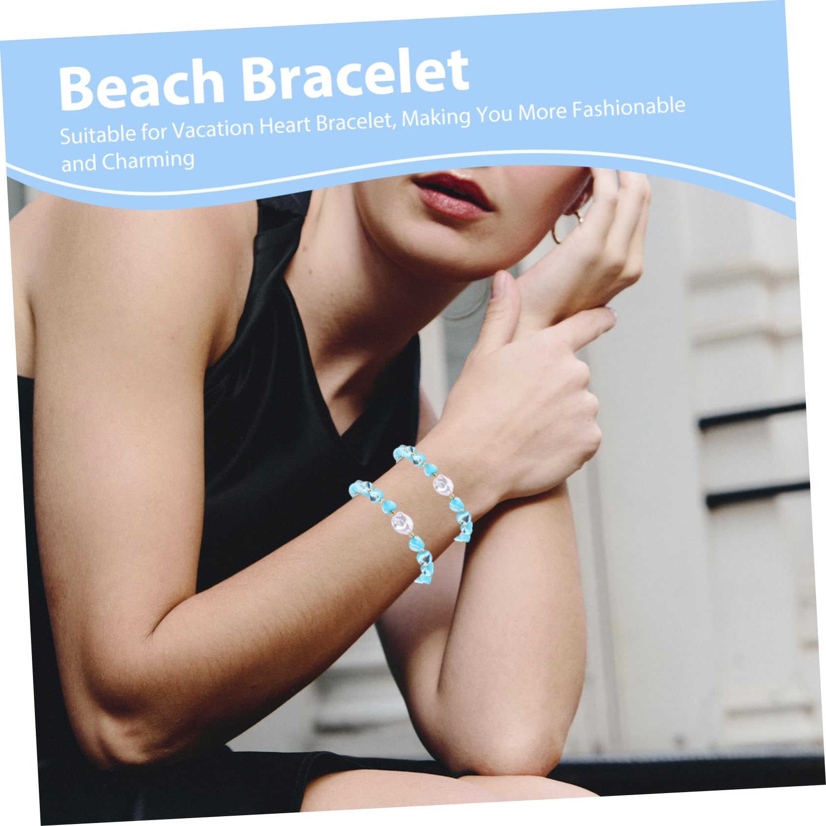 Women's Jewelry Bracciale Cuore della Spiaggia Donne Gioielli Estivi oceanici CETURA COMETTO Unico Design Accessorio Versatile Abbigliamento per Tutto Il Giorno Necklace