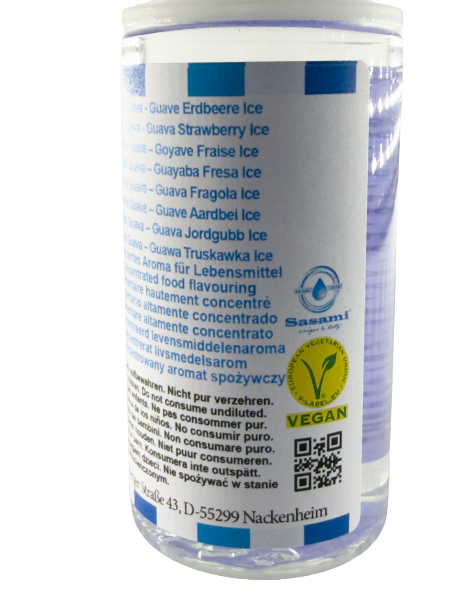 Frozen Pink Guava - Gujawa Truskawka Ice Aromat Koncentrat - Wegański - Sasami - 100ml