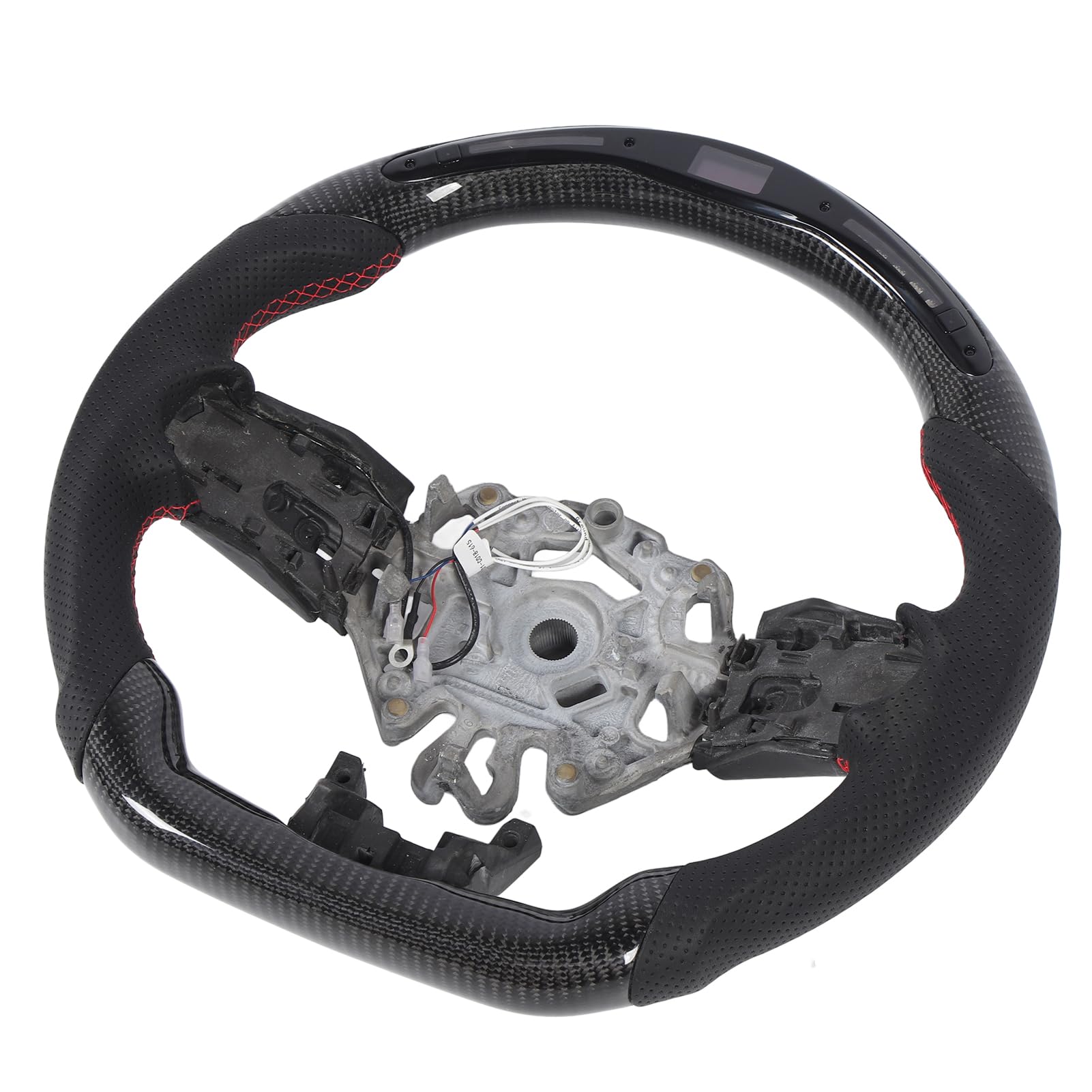 Flat Bottom D Type Racing LED Steering Wheel for S Clubman F54