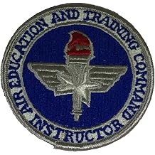 USAF AIR Education and Training Command Instructor Patch - Color - Veteran Owned Business