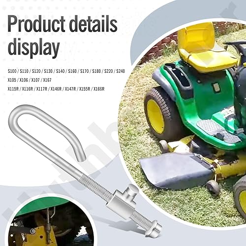 Miniatura 7 de Juego de 2 - E130 Kit de eslabones de elevación de plataforma GX24864A GX24864B, compatible con John-Deere GX24864 14M7465 GX26085 24M7053 GX21718,