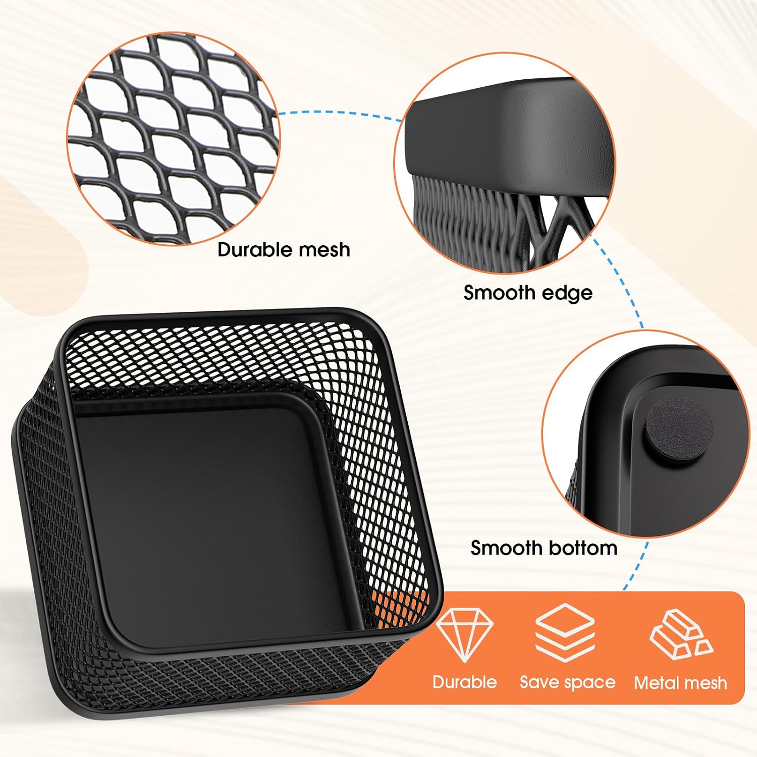MaxGear Paper Clip Holder 4 Pack