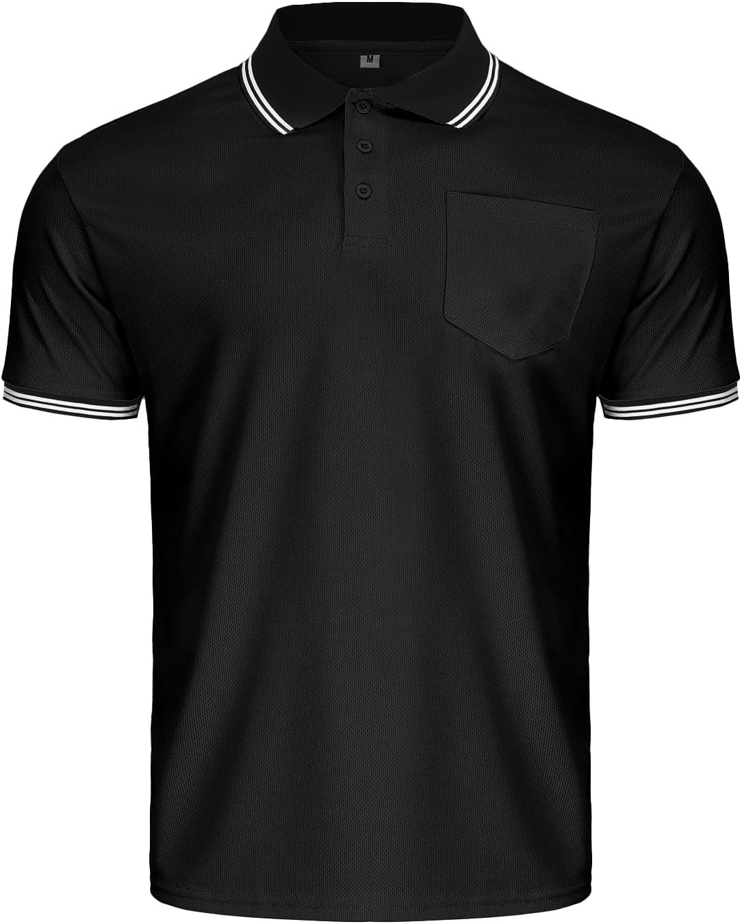 CUTIEHON Men's Baseball Umpire Shirt, Short Sleeve Jersey