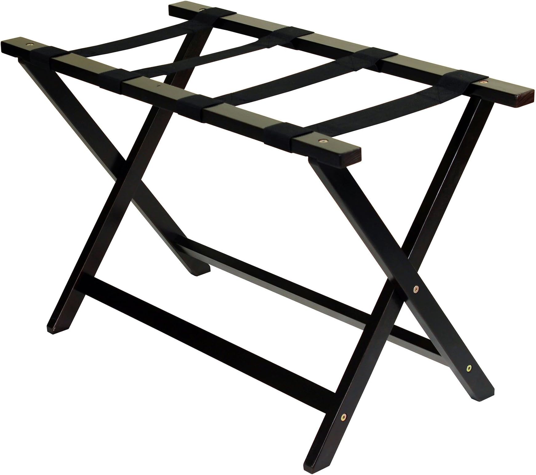 Casual Home Heavy Duty 30" Extra-Wide Luggage Rack, solid wood