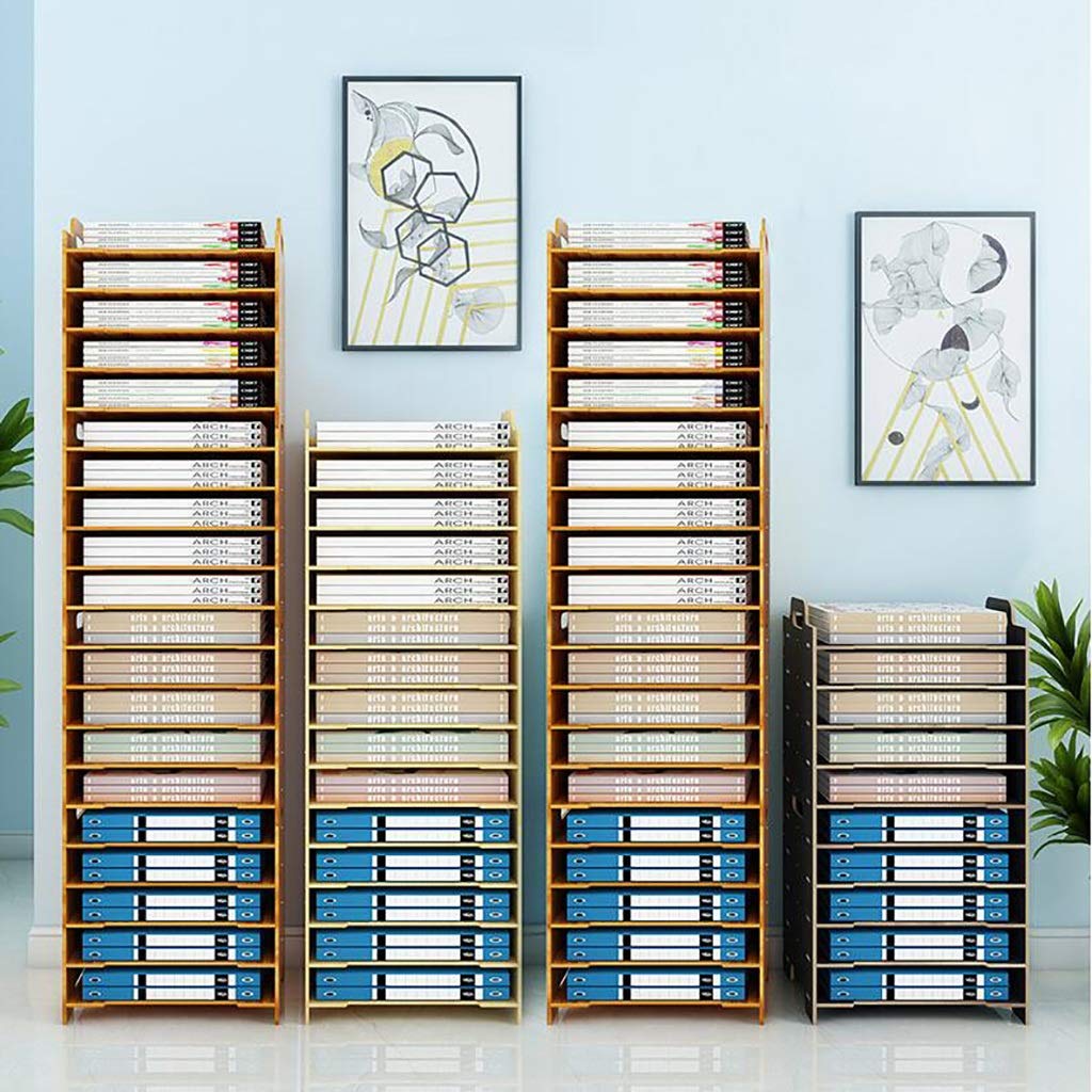 le File A4 MultiLayer Sto Box Desk File Rack impilabile Cartella SorterEfficiente Documenti Sto Solut per la casa &