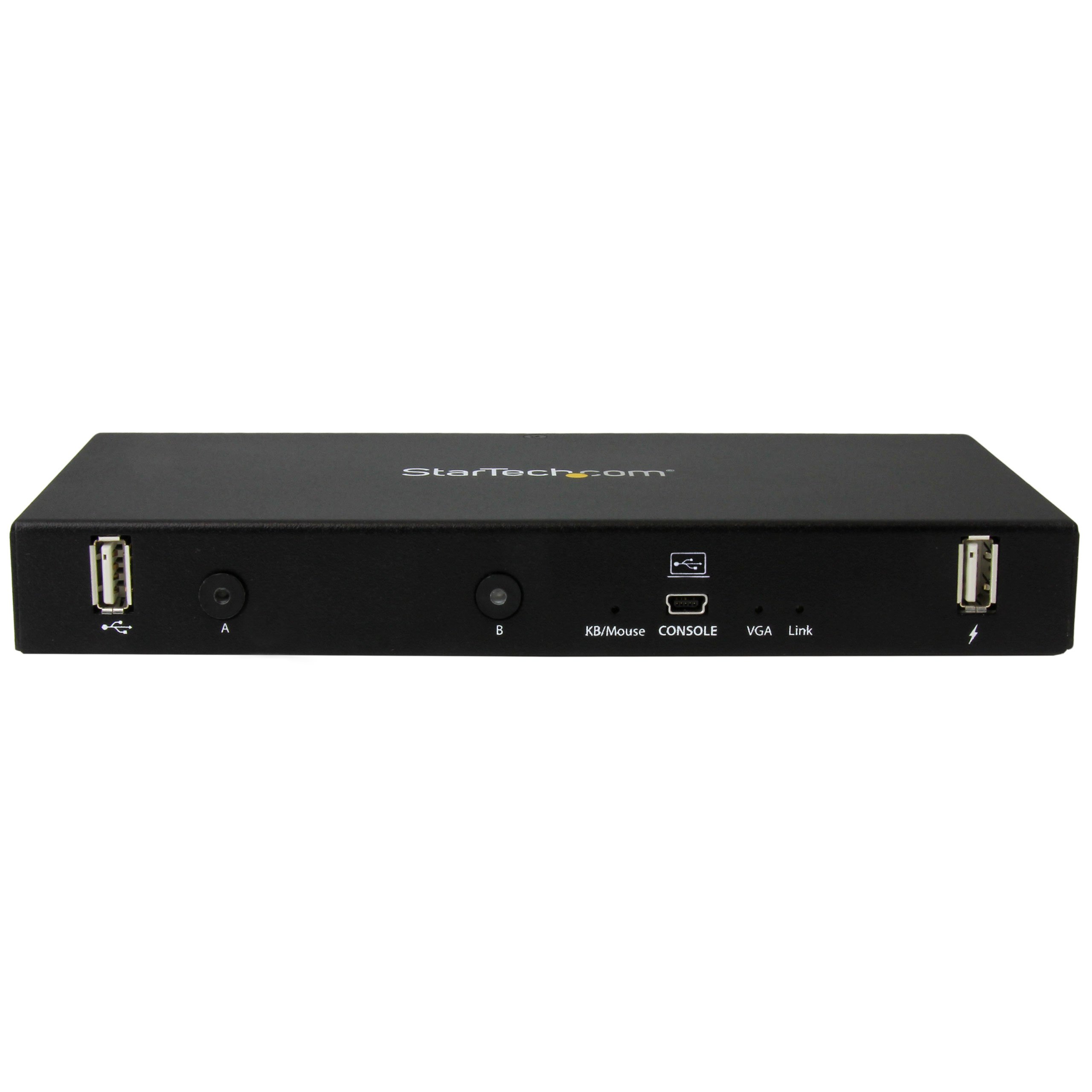 StarTech Adattatore Console KVM 2 Porte, Crash Cart, Rack (SV231USBLC) | Collega Laptop a Server, Gestione da Postazione Mobile, Ideale per Datacenter