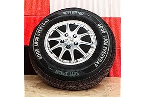 15.7 Inch Big Wheel Toy Car Throw Pillow