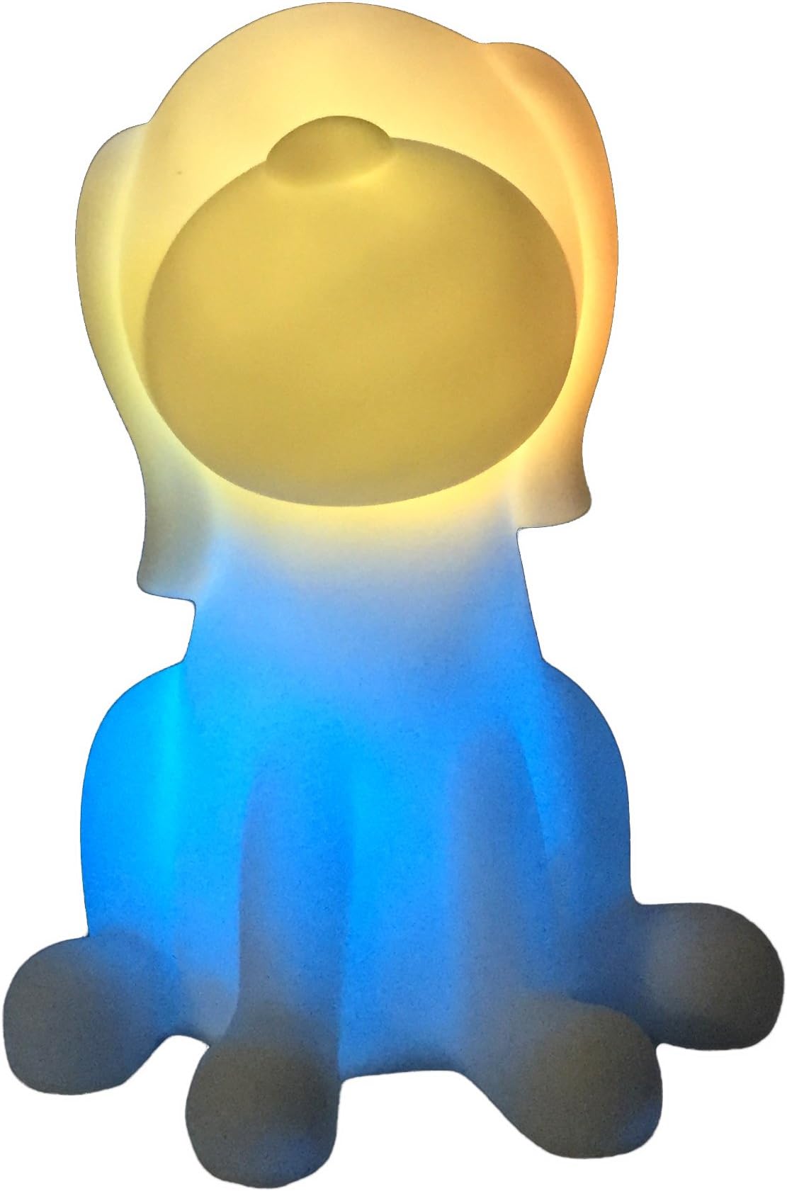 PublicLight Cute Dog-Shape Color Changing LED Lamp Decoration Night Light for Children