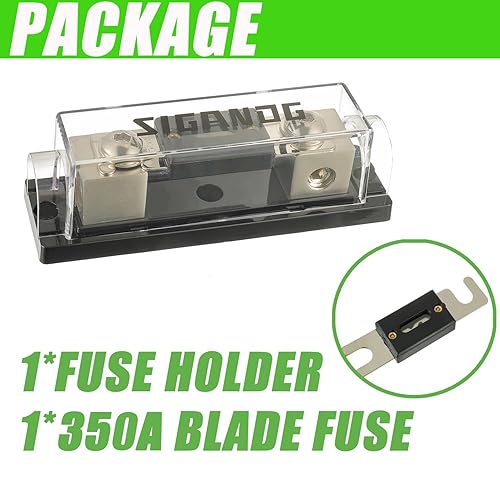 Miniatura 8 de Soporte de fusible ANL en línea calibre 024 AWG con fusible de 200 amperios