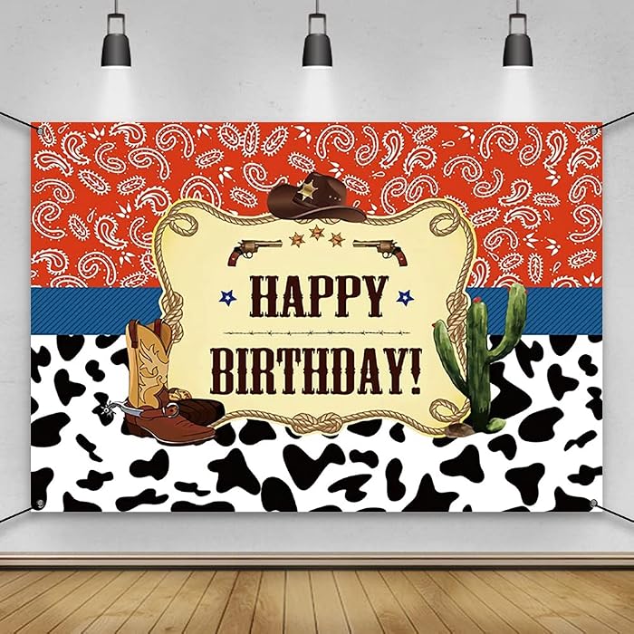 Happy 50th Birthday Banner 6x3.6ft - Pink & Gold Sign For Women's 50th Party Decor, Polyester Backdrop - View #5
