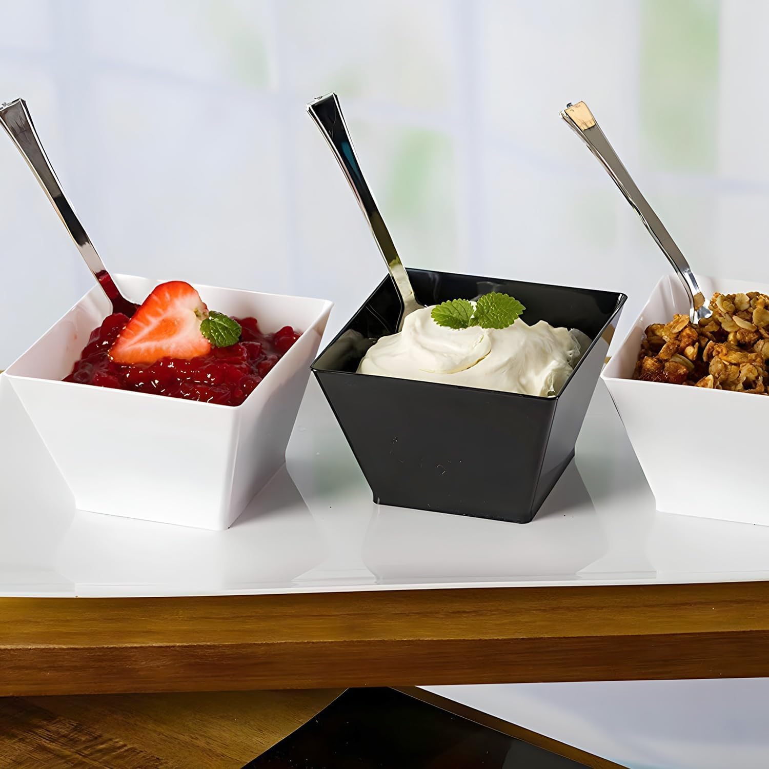 Amazon.com: Lillian Tablesettings Plastic 8 oz Rectangles