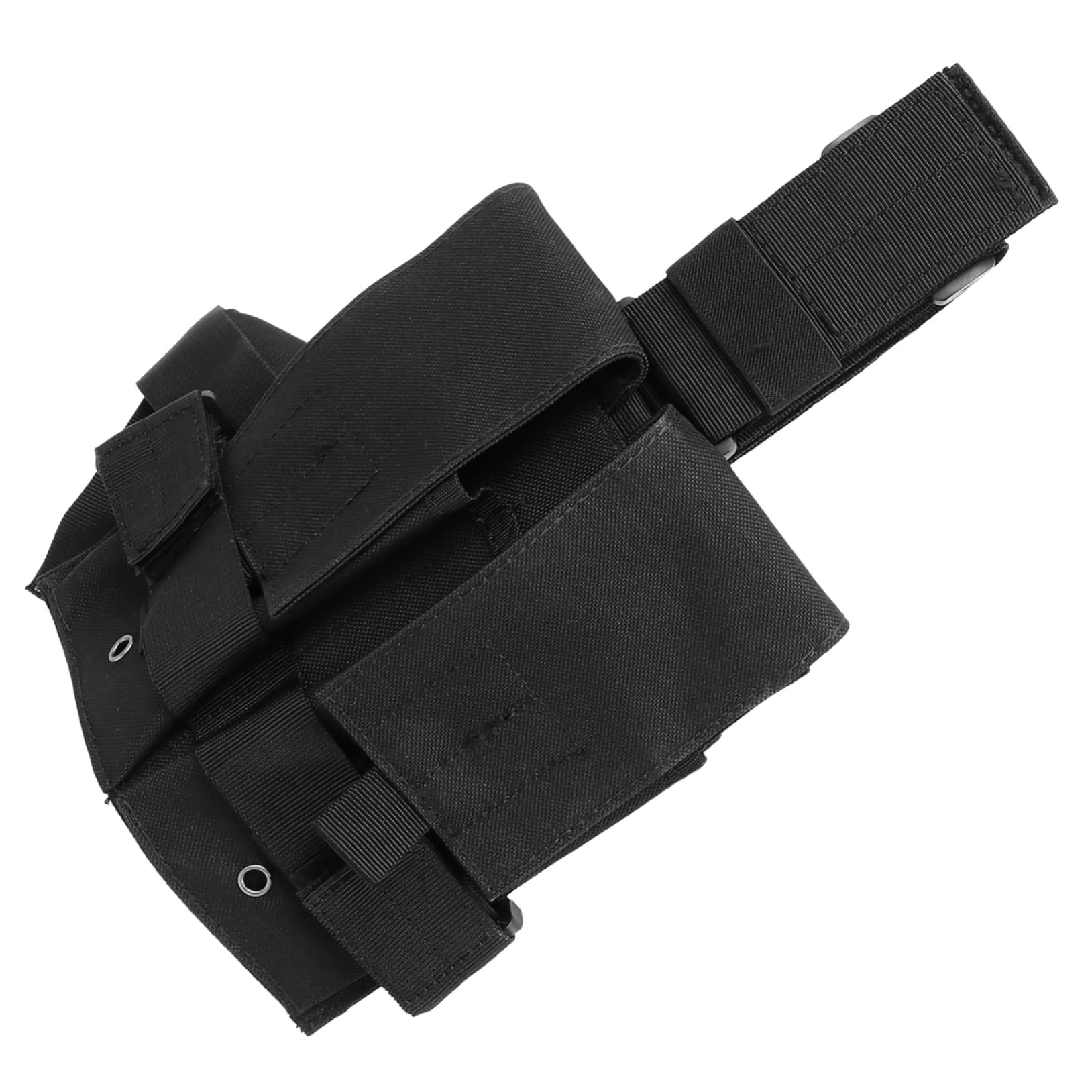 Gatuida Marsupio Tattico la Coscia, Borsa da Gamba Oxford, Nero, Multiuso, Comodo da Indossare per attività Outdoor e Arrampicata