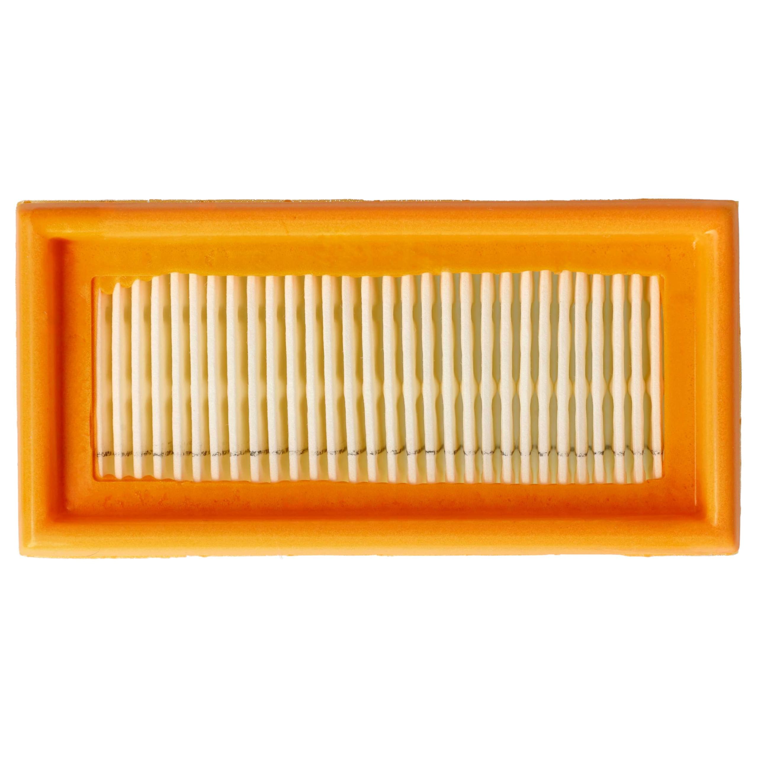 vhbw 4 x Flat Folding Filter Compatible with Makita VC4210M Vacuum
