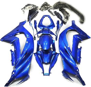 Motorcycle Bodywork Fairing Kit for Kawasaki Ninja ZX-10R 2011 2012 2013 Blue - Pieces/kit 19