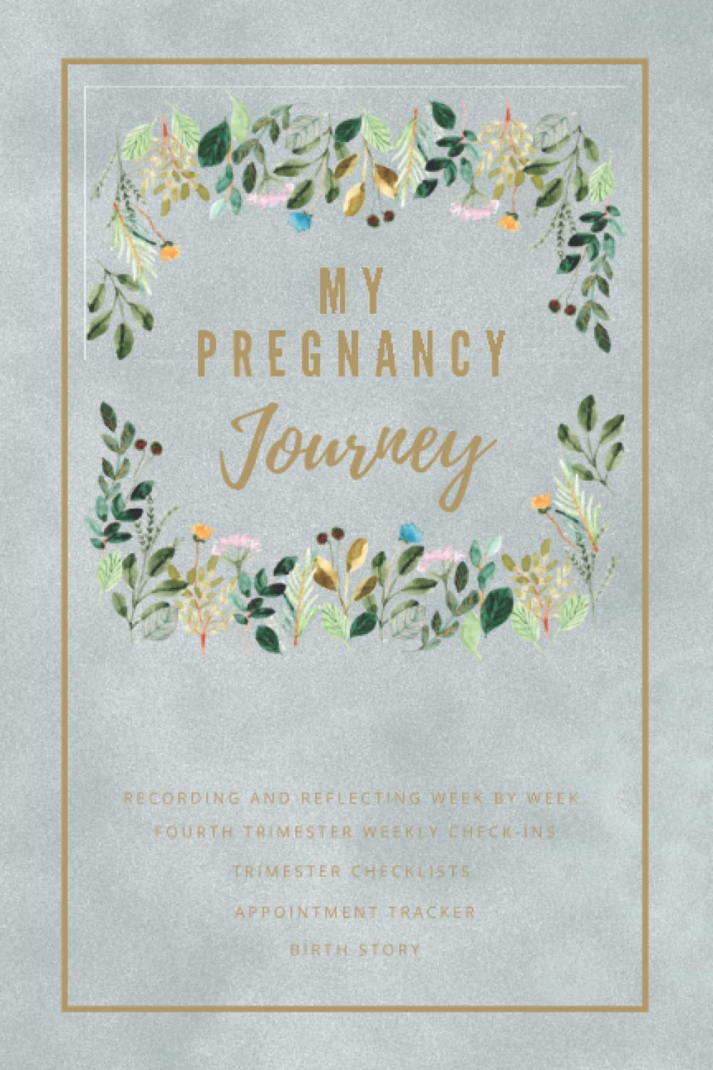My Pregnancy Journey: A Beautiful Keepsake Memory Book, Pregnancy Planner and Tracker