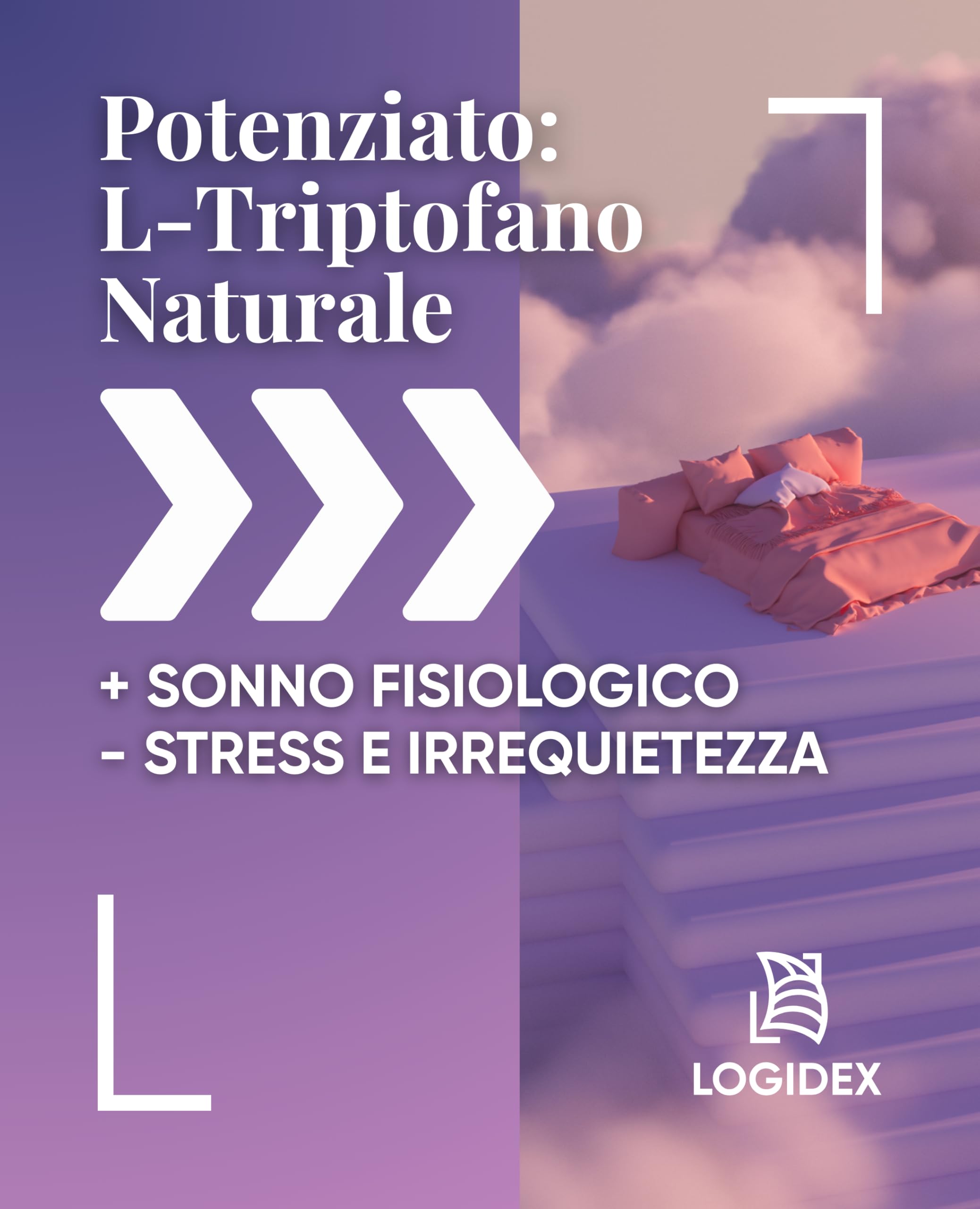 Quietil Gocce – Integratore per Dormire con Melatonina, L‑Teanina, 5‑HTP, Magnesio, Valeriana e Folato Quatrefolic – Gocce Senza Alcol per Sonno Profondo, Ansia e Stress – 30 ml - Logidex