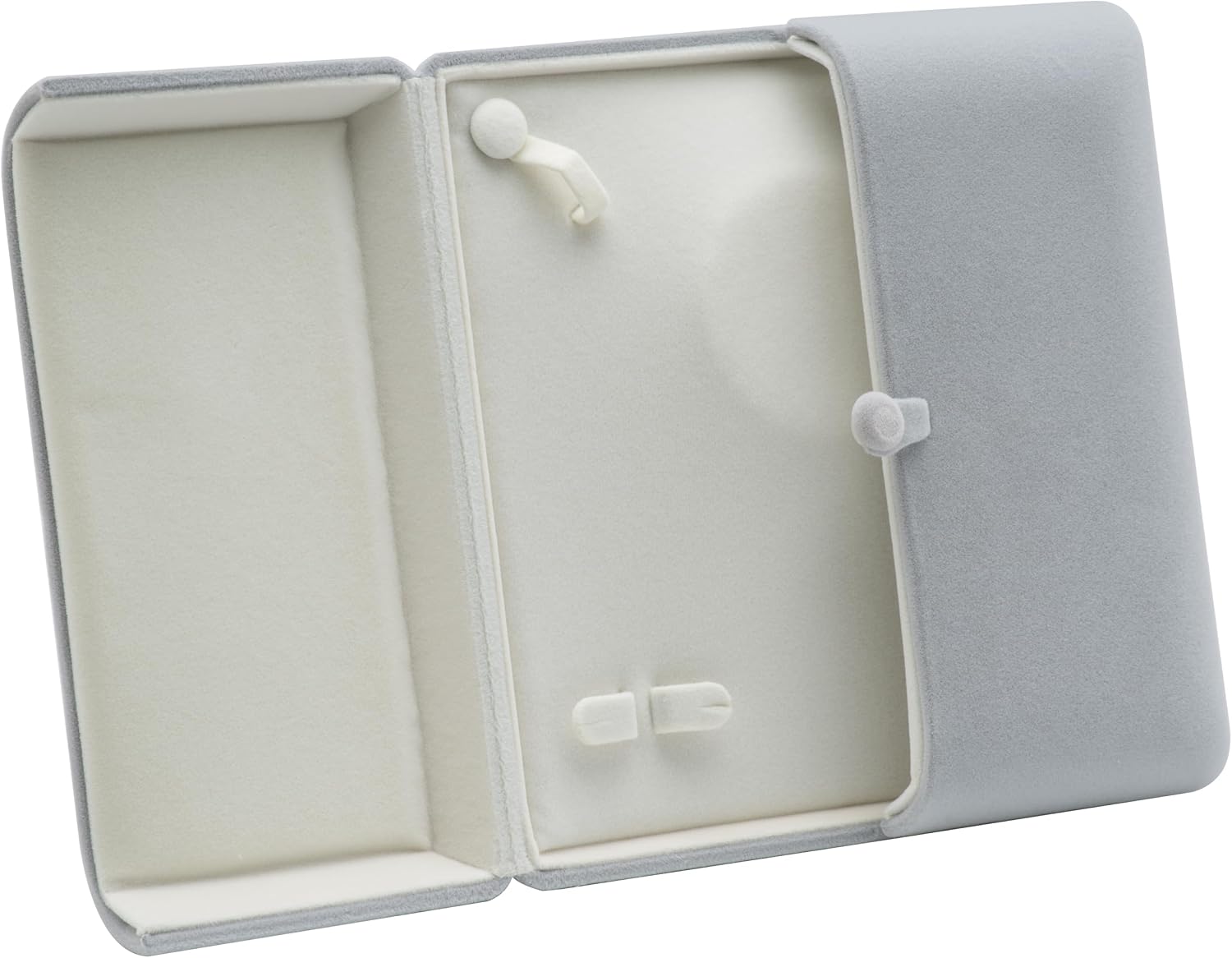 Velvet Big Pearl Necklace Gift Box Jewelry Storage Case image 5