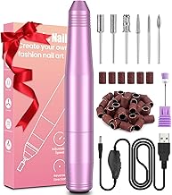 Professional Electric Nail Drill for Acrylic, Gel & Natural Nails - 20000RPM, Manicure & Pedicure, Shaping & Polishing