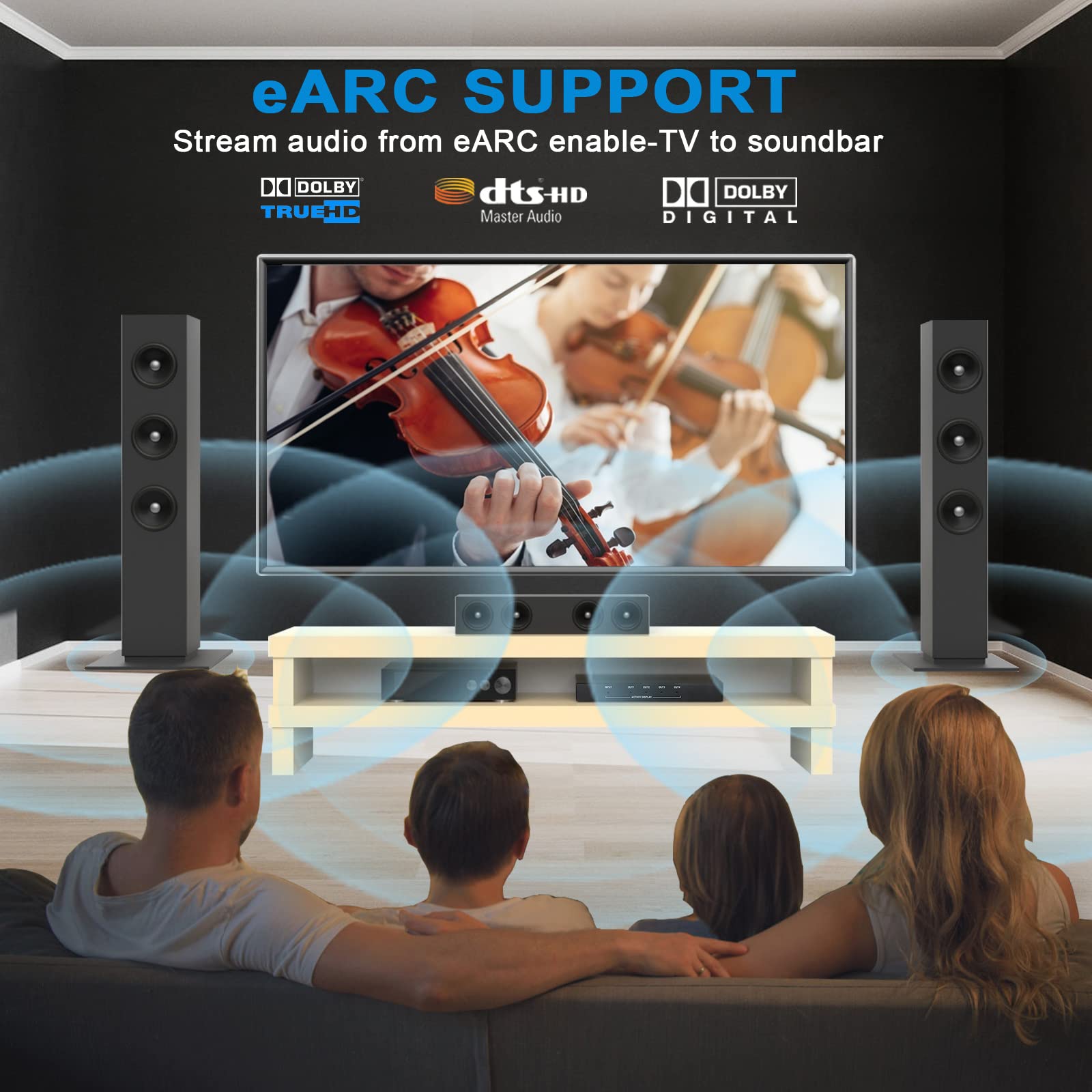 Cable HDMI de fibra óptica de 8 K, 30 pies, HDMI 2.1 8 K a 60 Hz 4 K a 120 Hz D-olby Vision 48 Gbps eARC D-olby Atmos Bueno para HDCP 2.2/2.3 PS5 PS4 Xbox Nintendo Switch Roku QLED 8K Apple TV