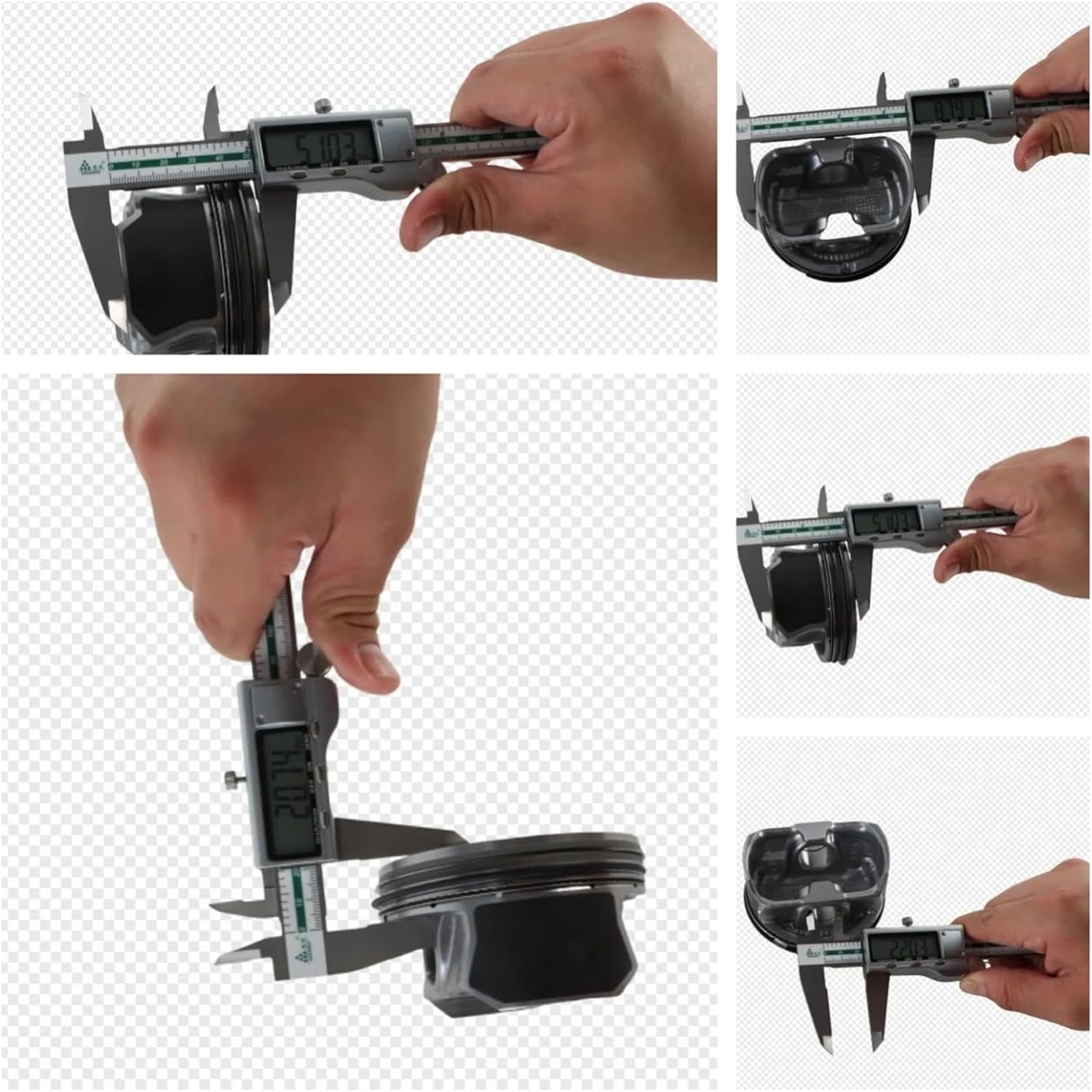 235102G500 23510-2GGA0 23510-2G540 23510-2G520 4PCS Engine Pistons&Rings Set 2011-13 Compatible with Hyundai Sonata Compatible with Kia Sorento Optima 2.4L