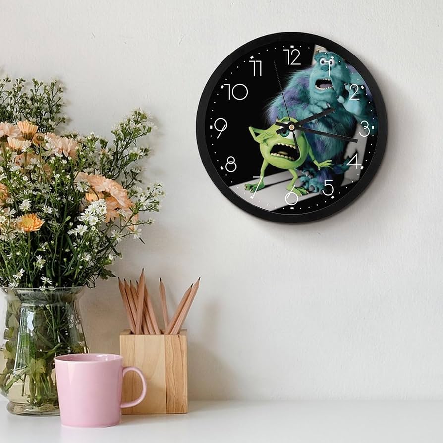 【希少・美品】モンスターズインク　からくり時計 コカコーラ モンスターズインク からくり時計