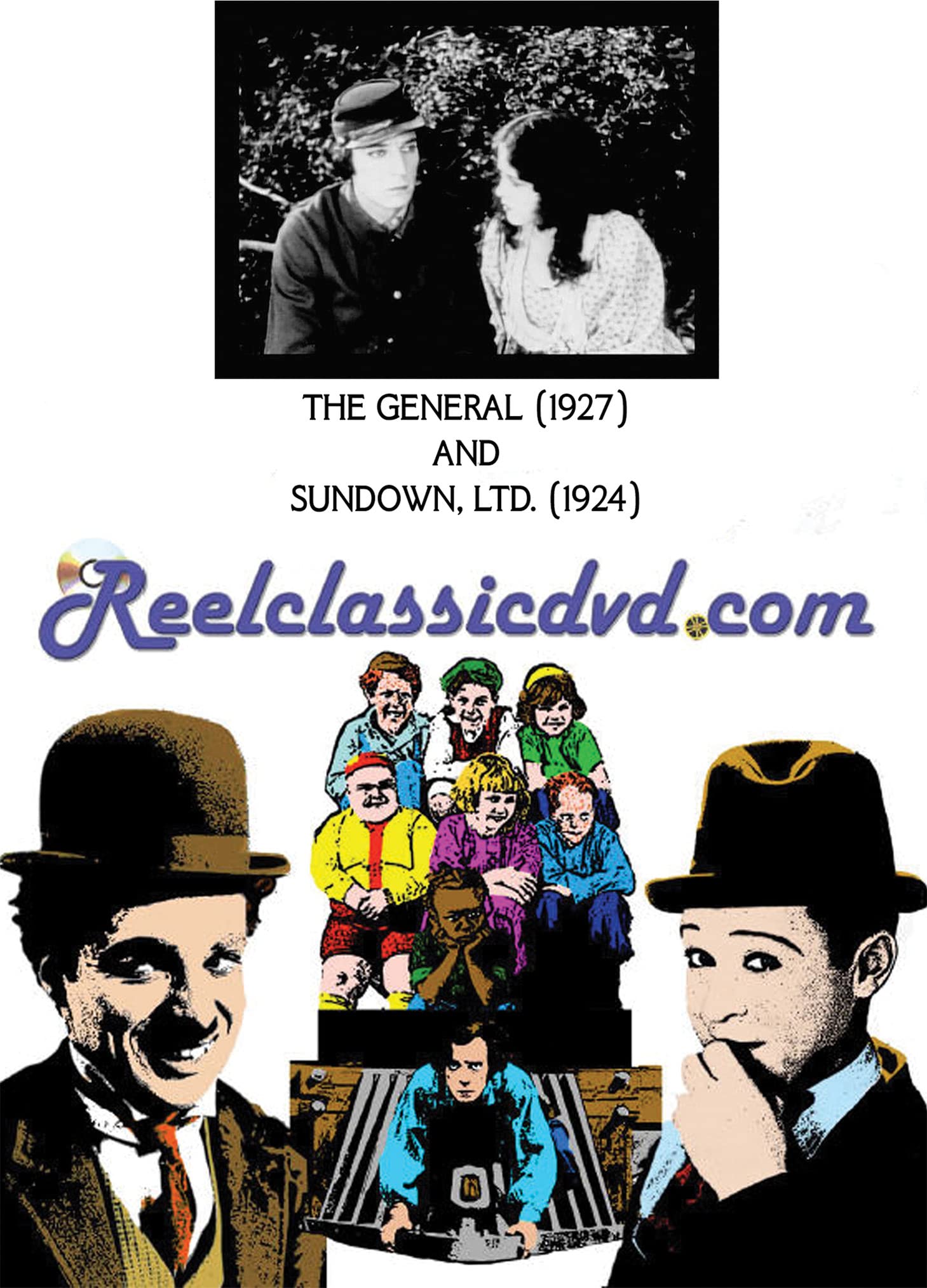 DVD The General (1927) y Sundown, Ltd. (1924) Edición USA para Coleccionistas de Cine Mudo
